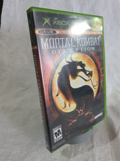 Mortal Kombat: Deception Microsoft Xbox 2004 Videogame Disc Very Good Free Ship