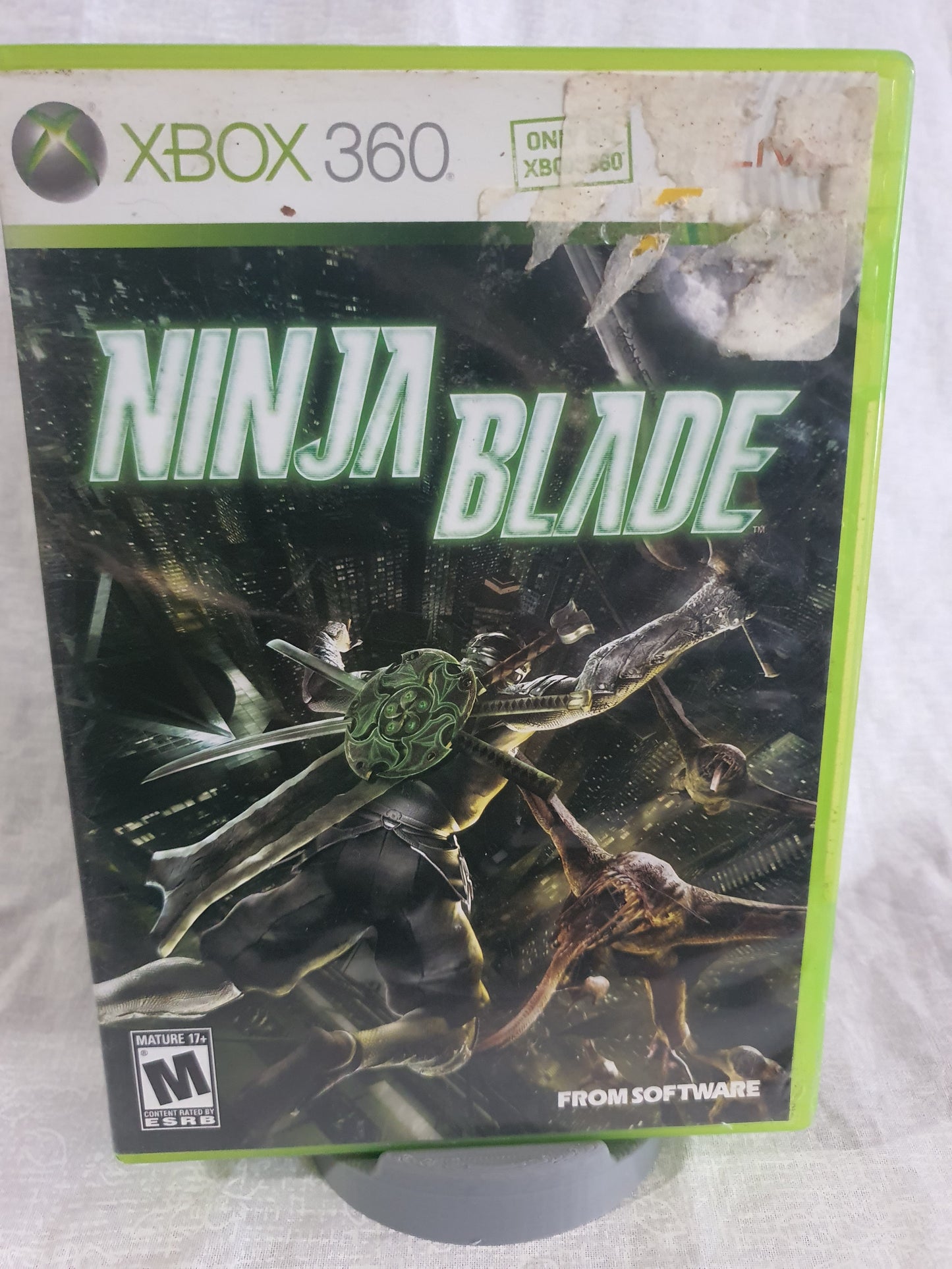 Ninja Blade (Microsoft Xbox 360, 2009) Videogame Disc Very Good Free Shipping
