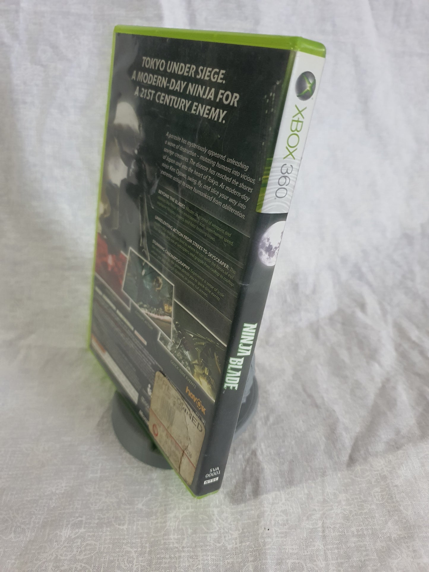 Ninja Blade (Microsoft Xbox 360, 2009) Videogame Disc Very Good Free Shipping