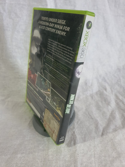Ninja Blade (Microsoft Xbox 360, 2009) Videogame Disc Very Good Free Shipping
