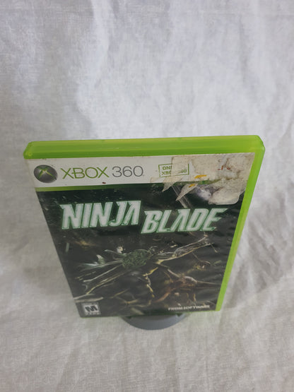 Ninja Blade (Microsoft Xbox 360, 2009) Videogame Disc Very Good Free Shipping