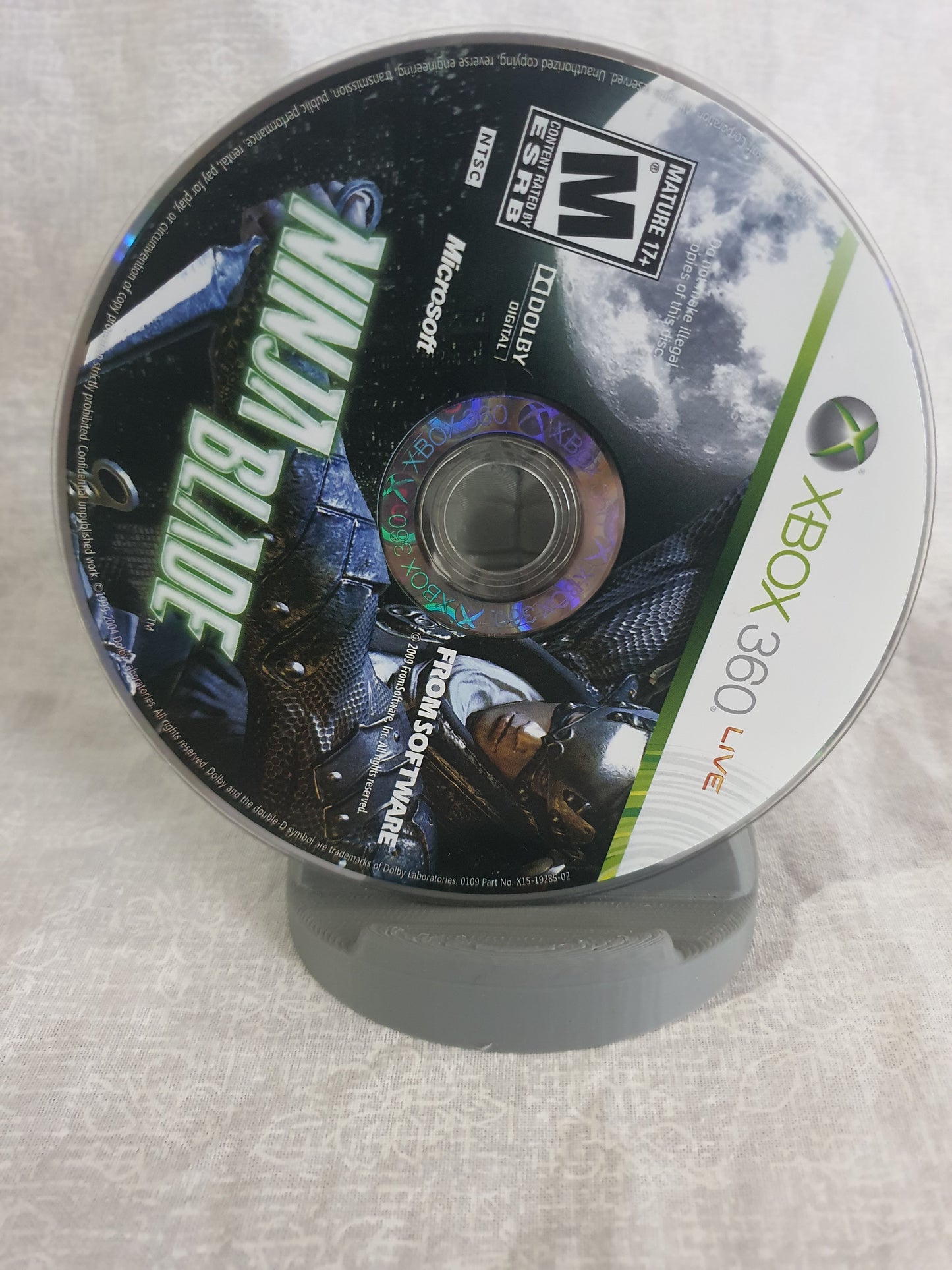 Ninja Blade (Microsoft Xbox 360, 2009) Videogame Disc Very Good Free Shipping