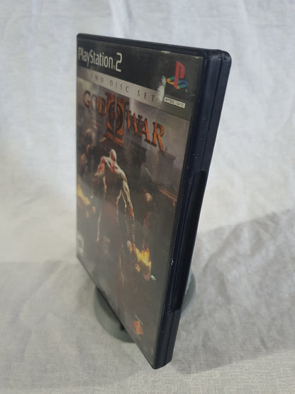 God of War II (Sony PlayStation 2, 2007) Videogame Disc 1 & Case Black Label VG