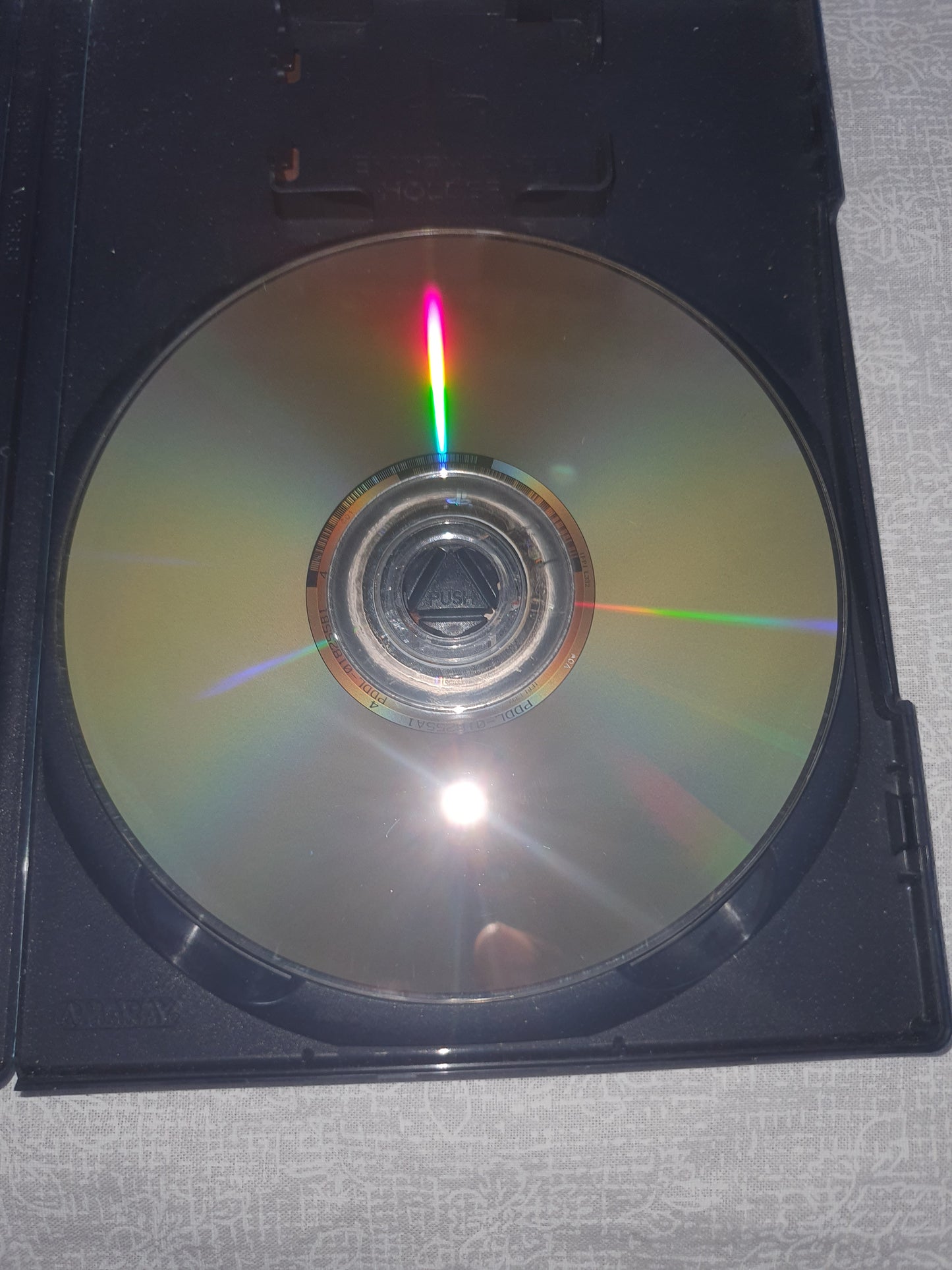 God of War II (Sony PlayStation 2, 2007) Videogame Disc 1 & Case Black Label VG