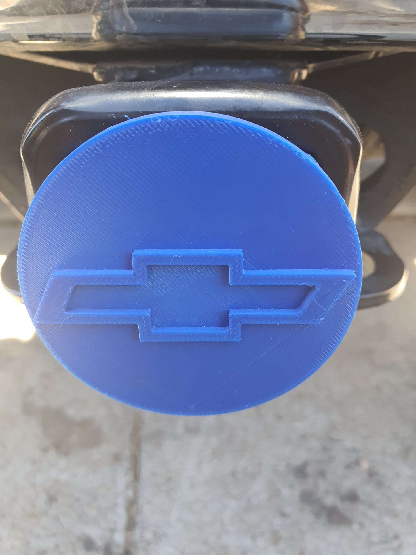 Chevy Chevrolet Truck Trailer Hitch Receiver Cover Plug Cap 2" Receiver Slip On Silverado 1500 Suburban