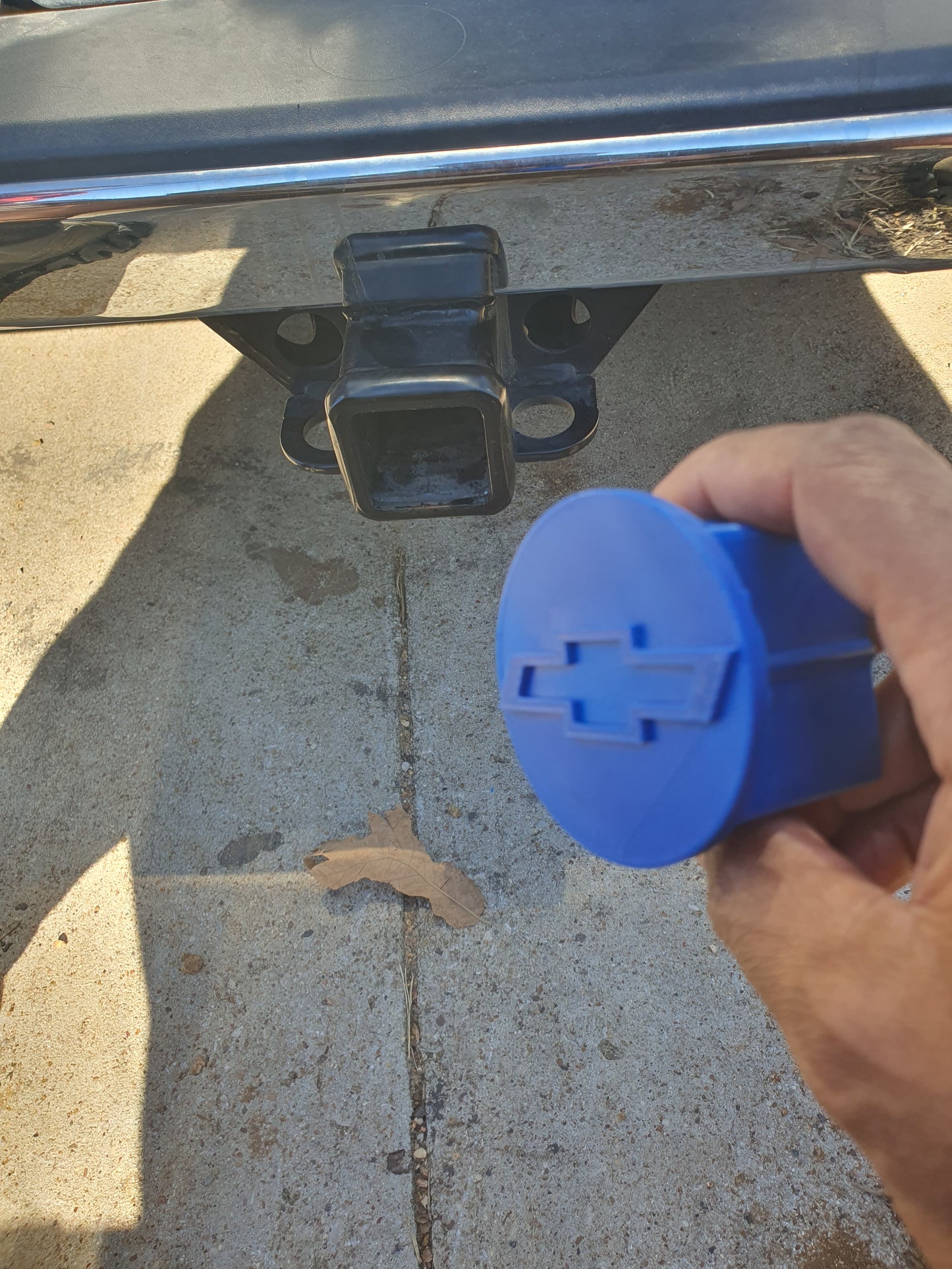 Chevy Chevrolet Truck Trailer Hitch Receiver Cover Plug Cap 2" Receiver Slip On Silverado 1500 Suburban