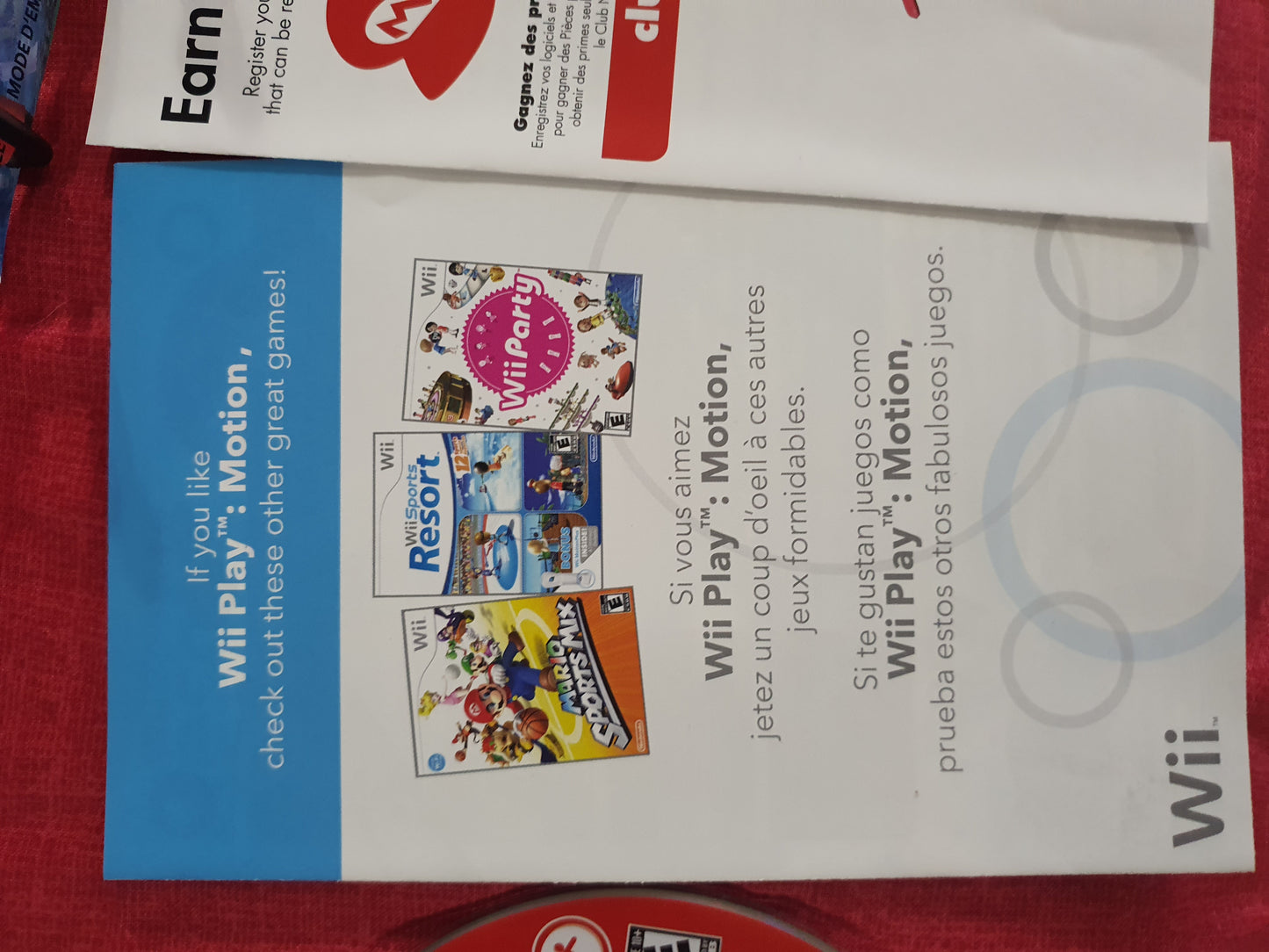 Wii Play Motion Nintendo 2011 Complete CIB Tested Disc Very Good RVL-SCBE-USA-B0