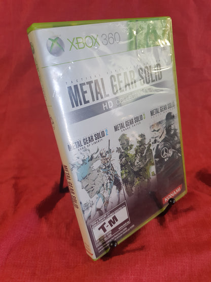 Metal Gear Solid HD Collection Case Manual Insert Near Mint NM NO GAME Xbox 360