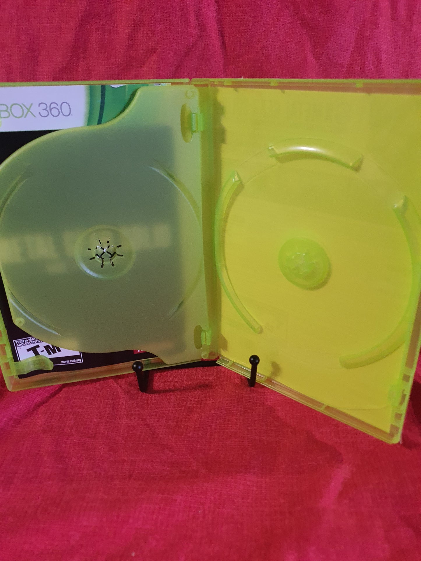 Metal Gear Solid HD Collection Case Manual Insert Near Mint NM NO GAME Xbox 360