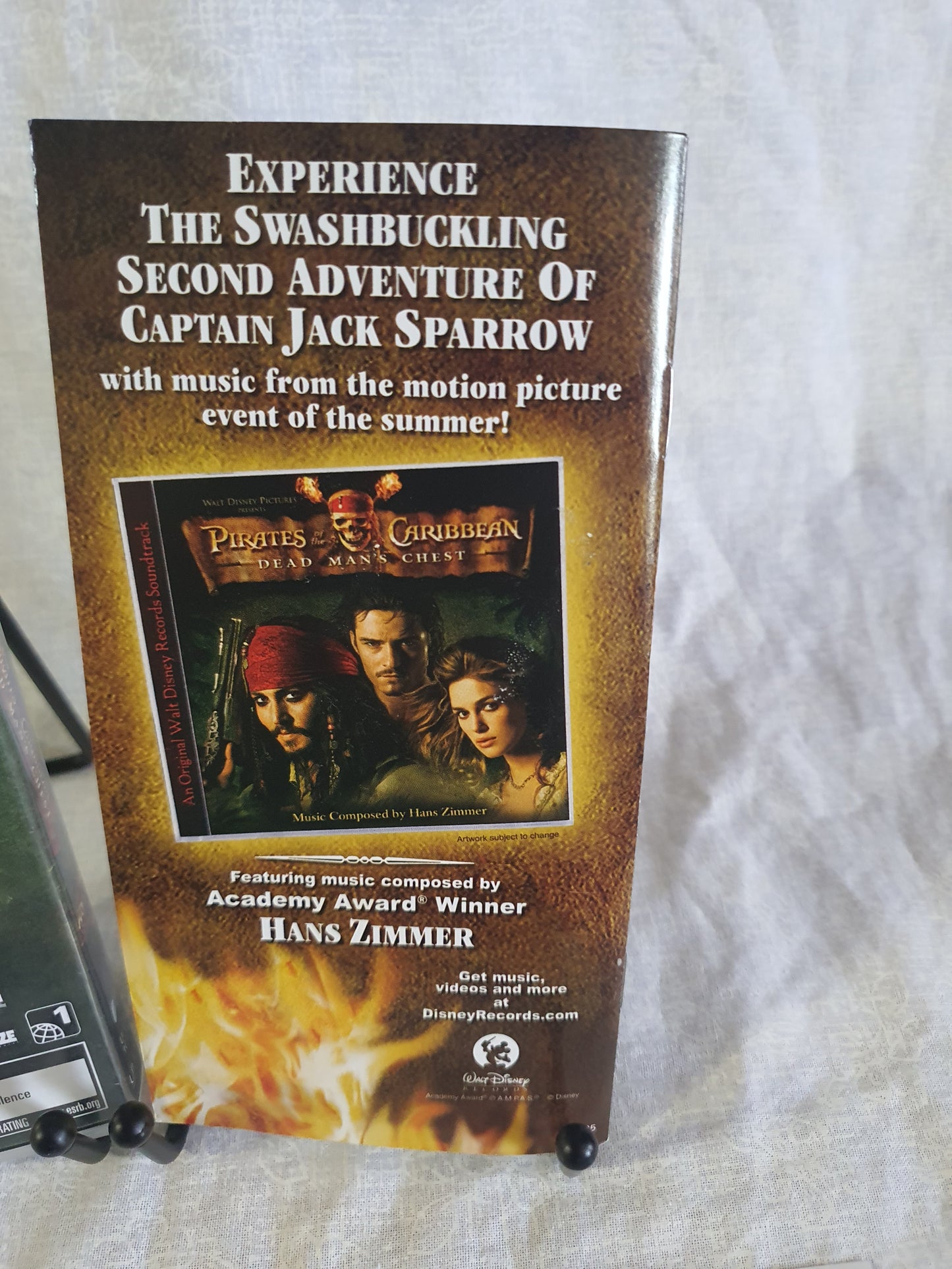 Pirates of the Caribbean Dead Mans Chest Complete PSP Registration Near Mint NM