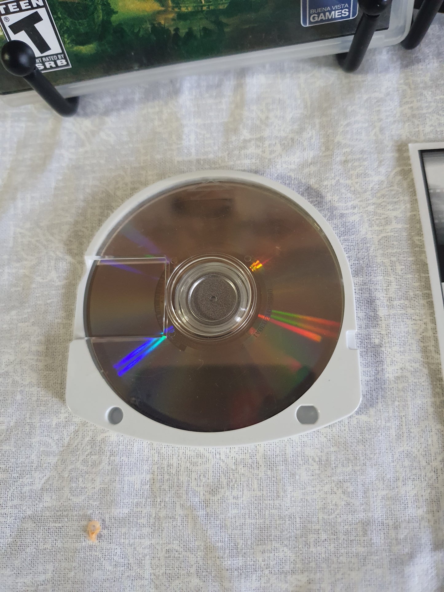 Pirates of the Caribbean Dead Mans Chest Complete PSP Registration Near Mint NM