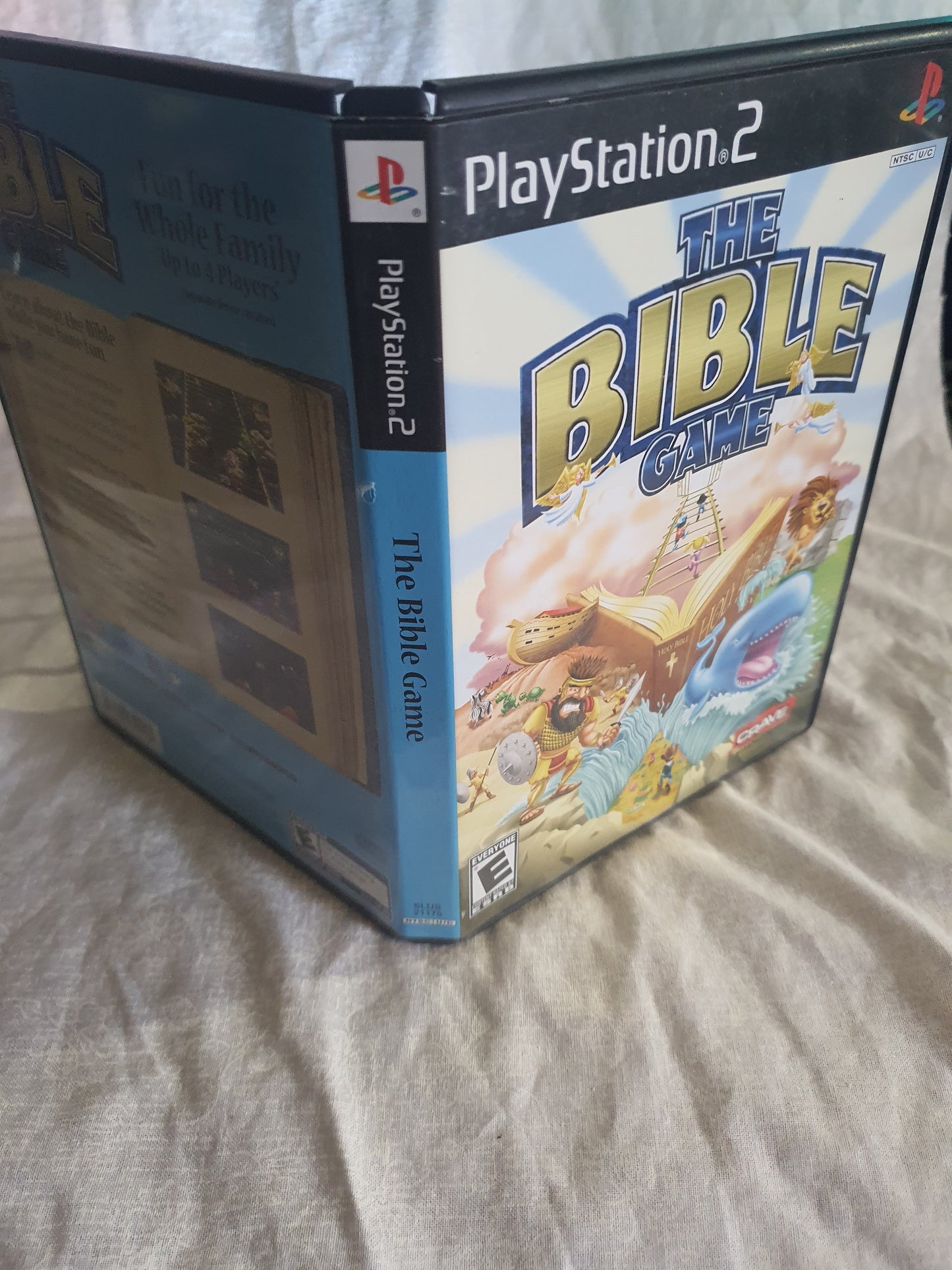 The Bible Game (Sony PlayStation 2, 2005) Disc VG Very Good CIB Complete Tested