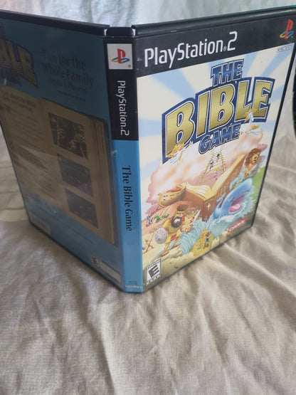 The Bible Game (Sony PlayStation 2, 2005) Disc VG Very Good CIB Complete Tested