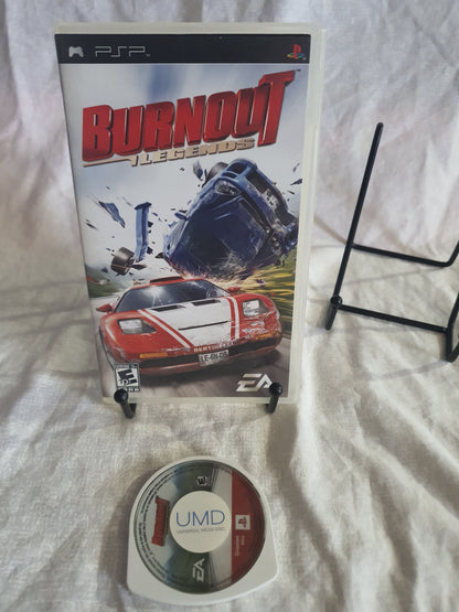 Burnout Legends (Sony PSP, 2005) Tested Works Near Mint NM Free Shipping