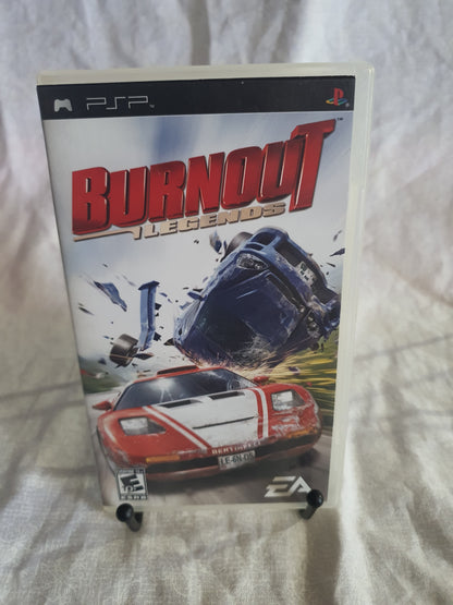 Burnout Legends (Sony PSP, 2005) Tested Works Near Mint NM Free Shipping