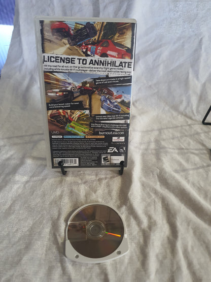 Burnout Legends (Sony PSP, 2005) Tested Works Near Mint NM Free Shipping