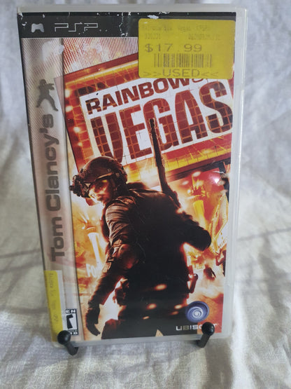Tom Clancy's Rainbow Six: Vegas (Sony PSP, 2007) Complete CIB Tested