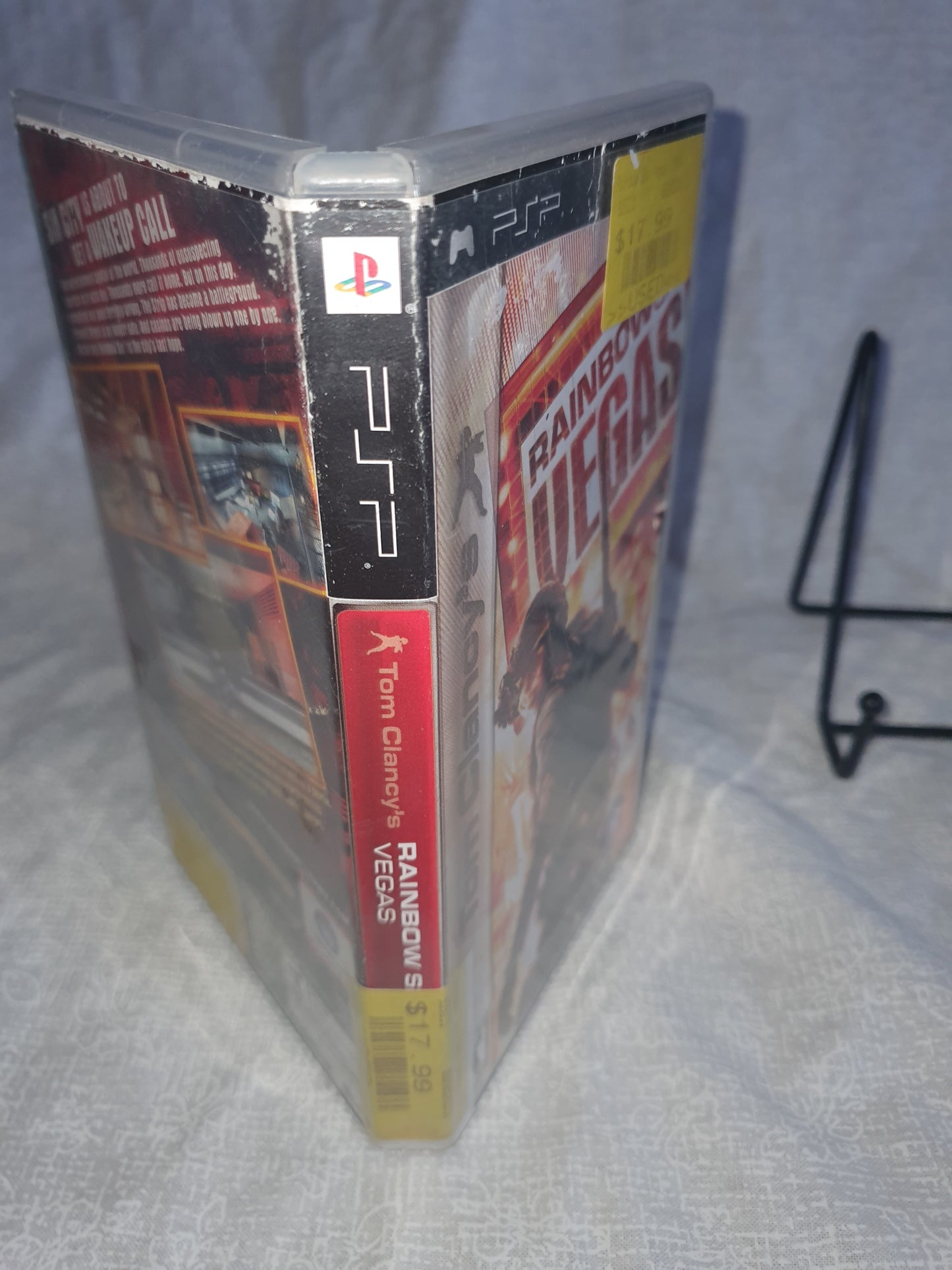 Tom Clancy's Rainbow Six: Vegas (Sony PSP, 2007) Complete CIB Tested