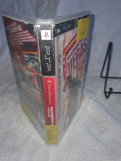 Tom Clancy's Rainbow Six: Vegas (Sony PSP, 2007) Complete CIB Tested