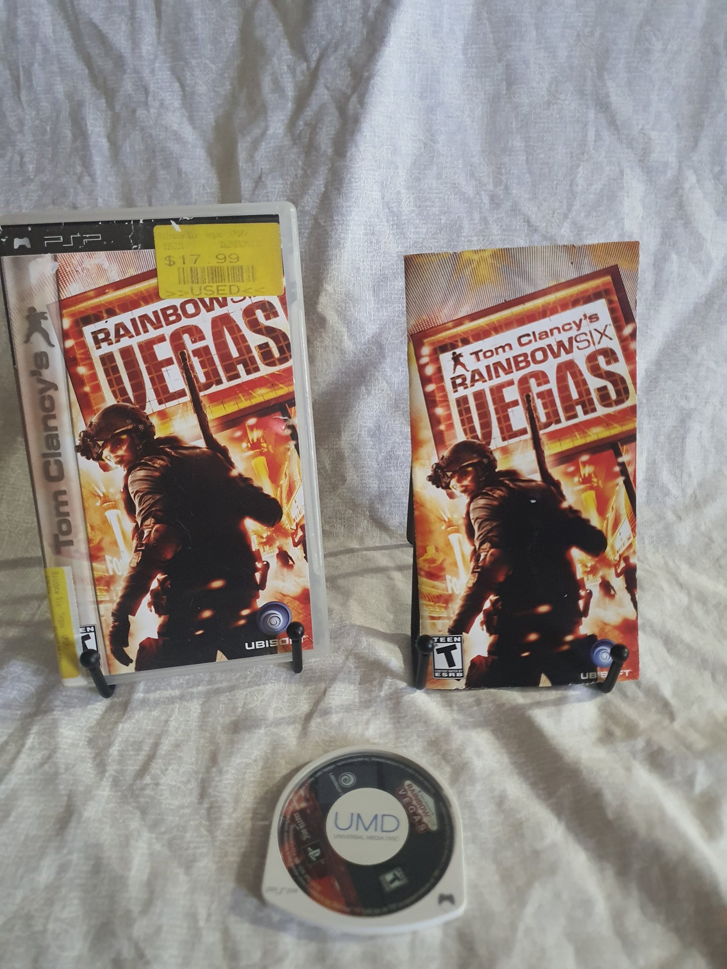 Tom Clancy's Rainbow Six: Vegas (Sony PSP, 2007) Complete CIB Tested