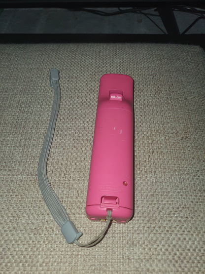 Official Wii Remote Nintendo Motion Plus Inside U OEM Controller Pink RVL-036