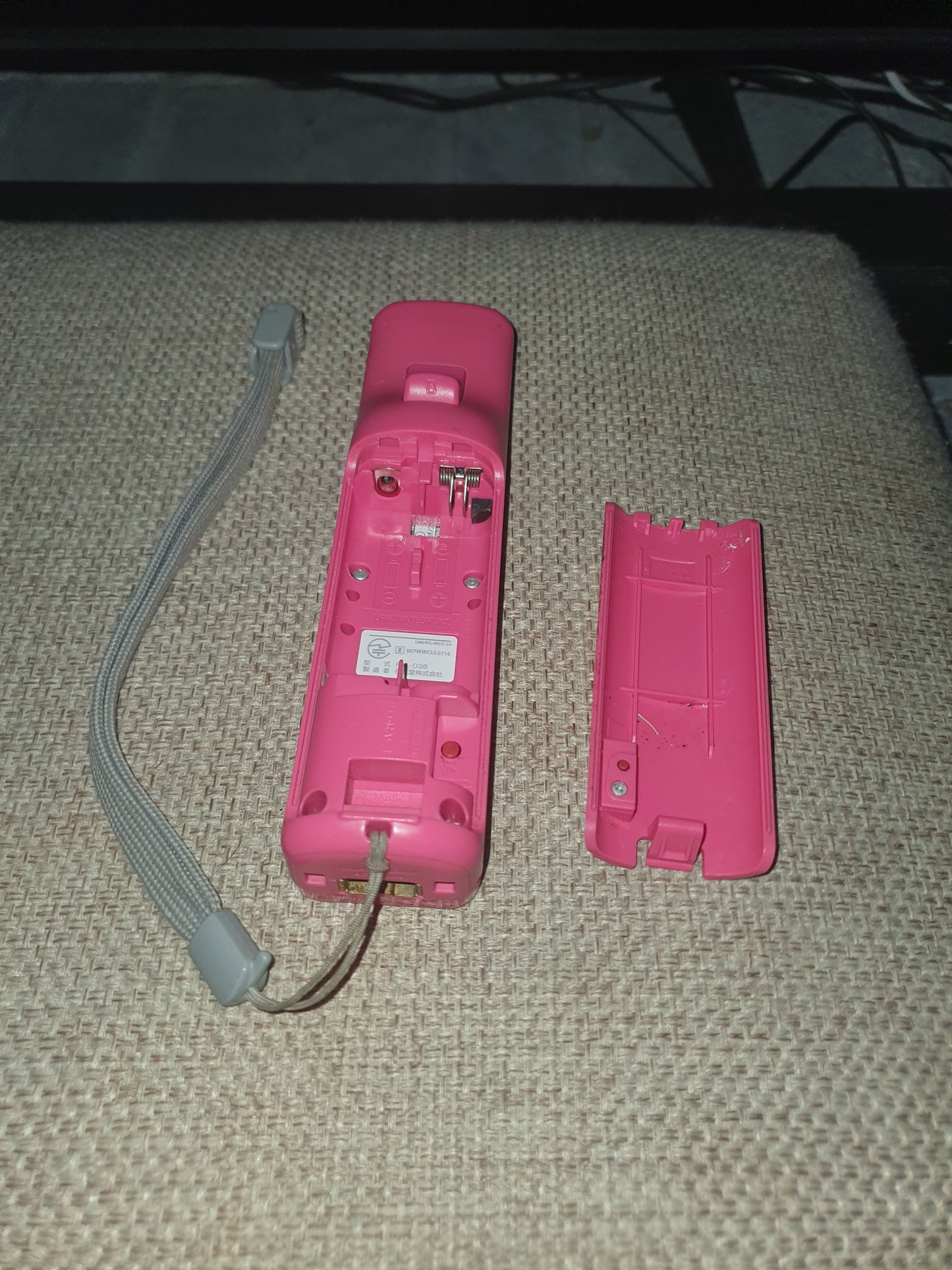 Official Wii Remote Nintendo Motion Plus Inside U OEM Controller Pink RVL-036