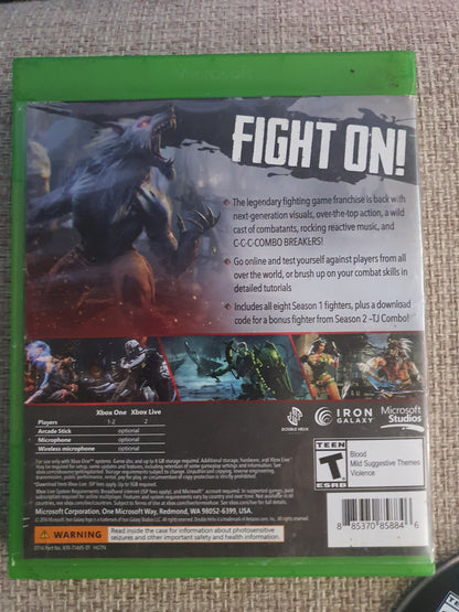 Killer Instinct: Combo Breaker Pack (Xbox One, 2014) Disk Near Mint Complete NM