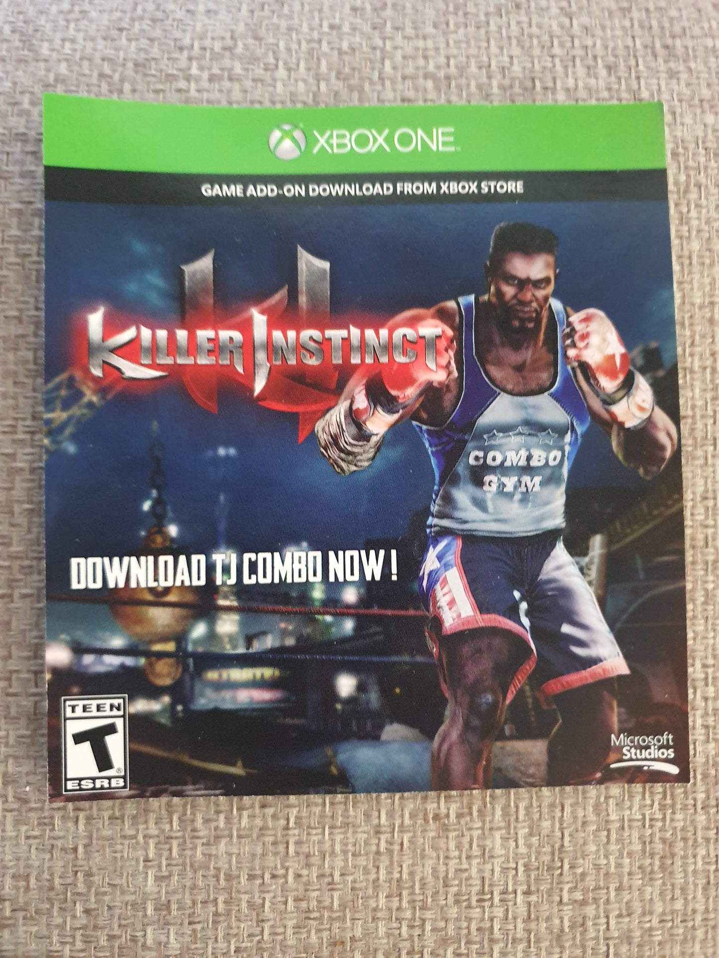 Killer Instinct: Combo Breaker Pack (Xbox One, 2014) Disk Near Mint Complete NM