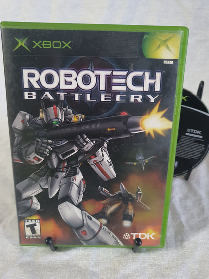 Robotech: Battlecry (Microsoft Xbox, 2002) Original Complete CIB Near Mint NM