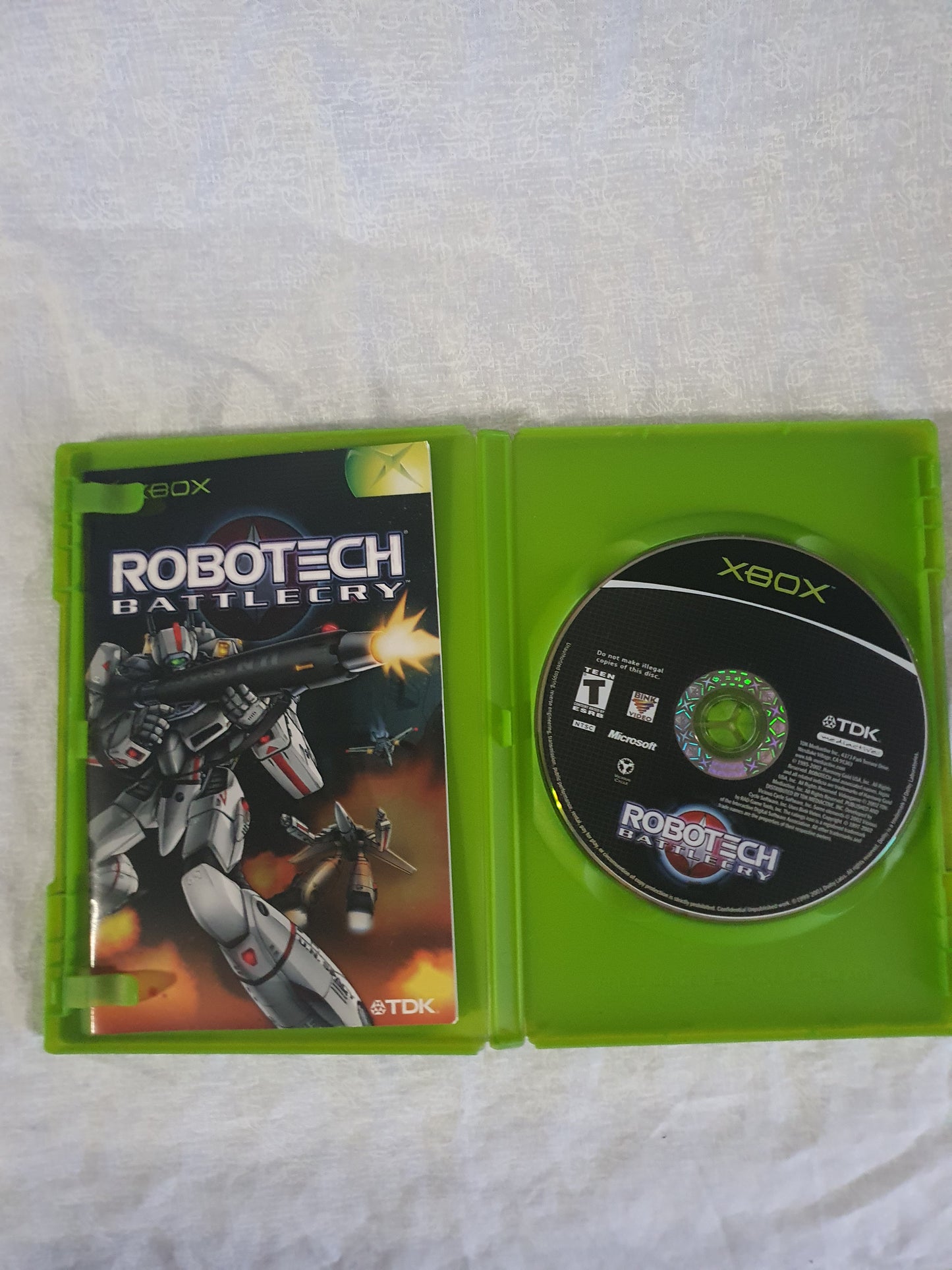Robotech: Battlecry (Microsoft Xbox, 2002) Original Complete CIB Near Mint NM