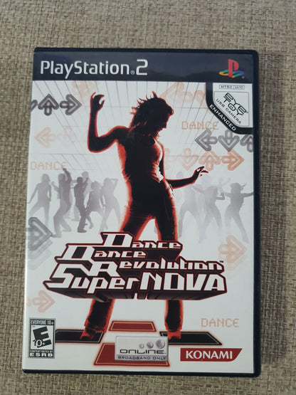 Dance Dance Revolution SuperNova (Sony PlayStation 2, 2006) Complete Near Mint