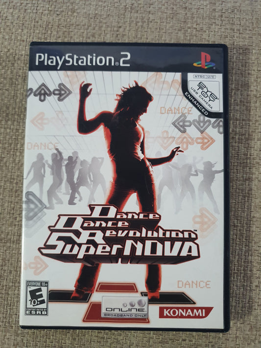 Dance Dance Revolution SuperNova (Sony PlayStation 2, 2006) Complete Near Mint