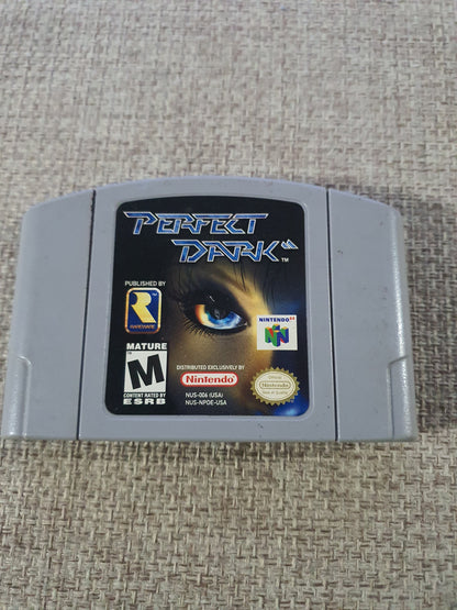Perfect Dark (Nintendo 64, N64, 2000) Authentic Cartridge NUS-NPDE-USA NUS-006
