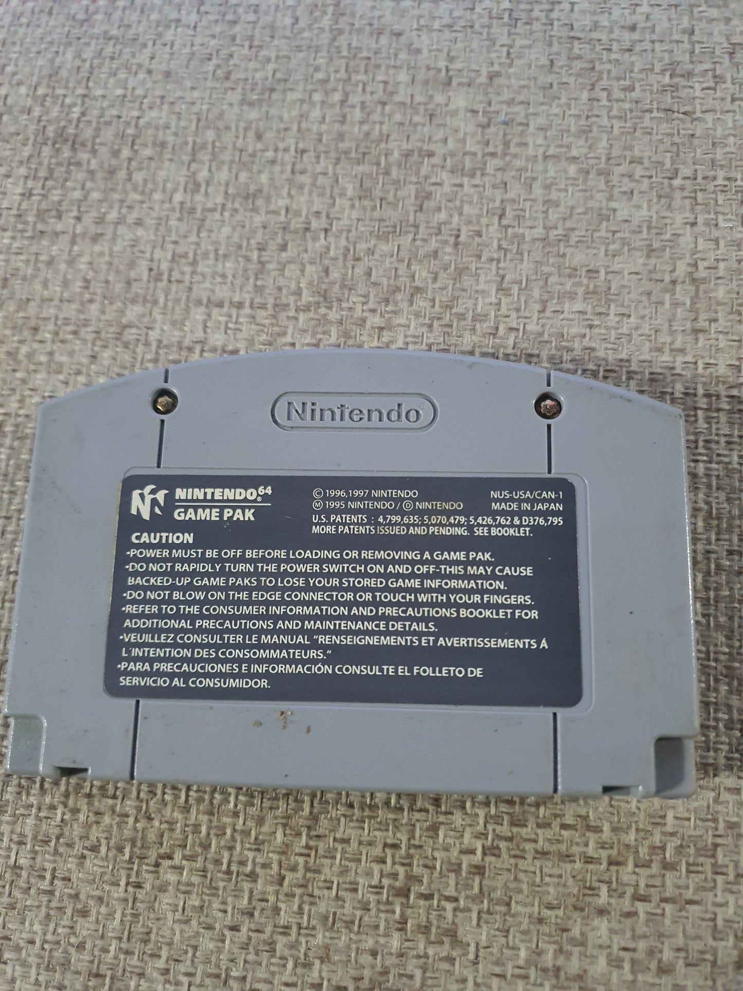 Perfect Dark (Nintendo 64, N64, 2000) Authentic Cartridge NUS-NPDE-USA NUS-006