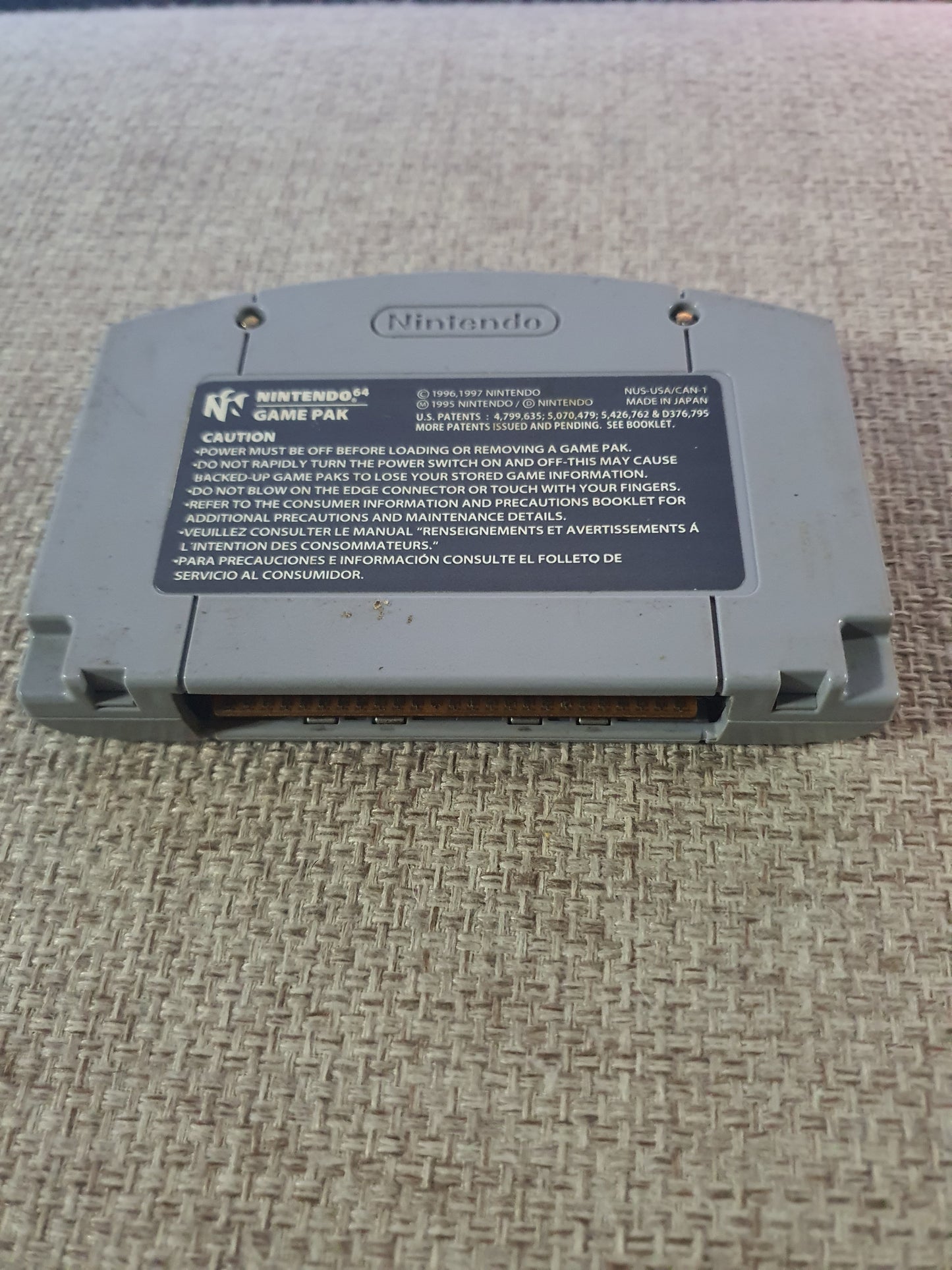 Perfect Dark (Nintendo 64, N64, 2000) Authentic Cartridge NUS-NPDE-USA NUS-006