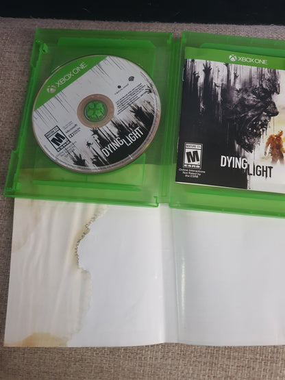 Dying Light (Microsoft Xbox One, 2015) Game Complete Manual CIB Disc Very Good