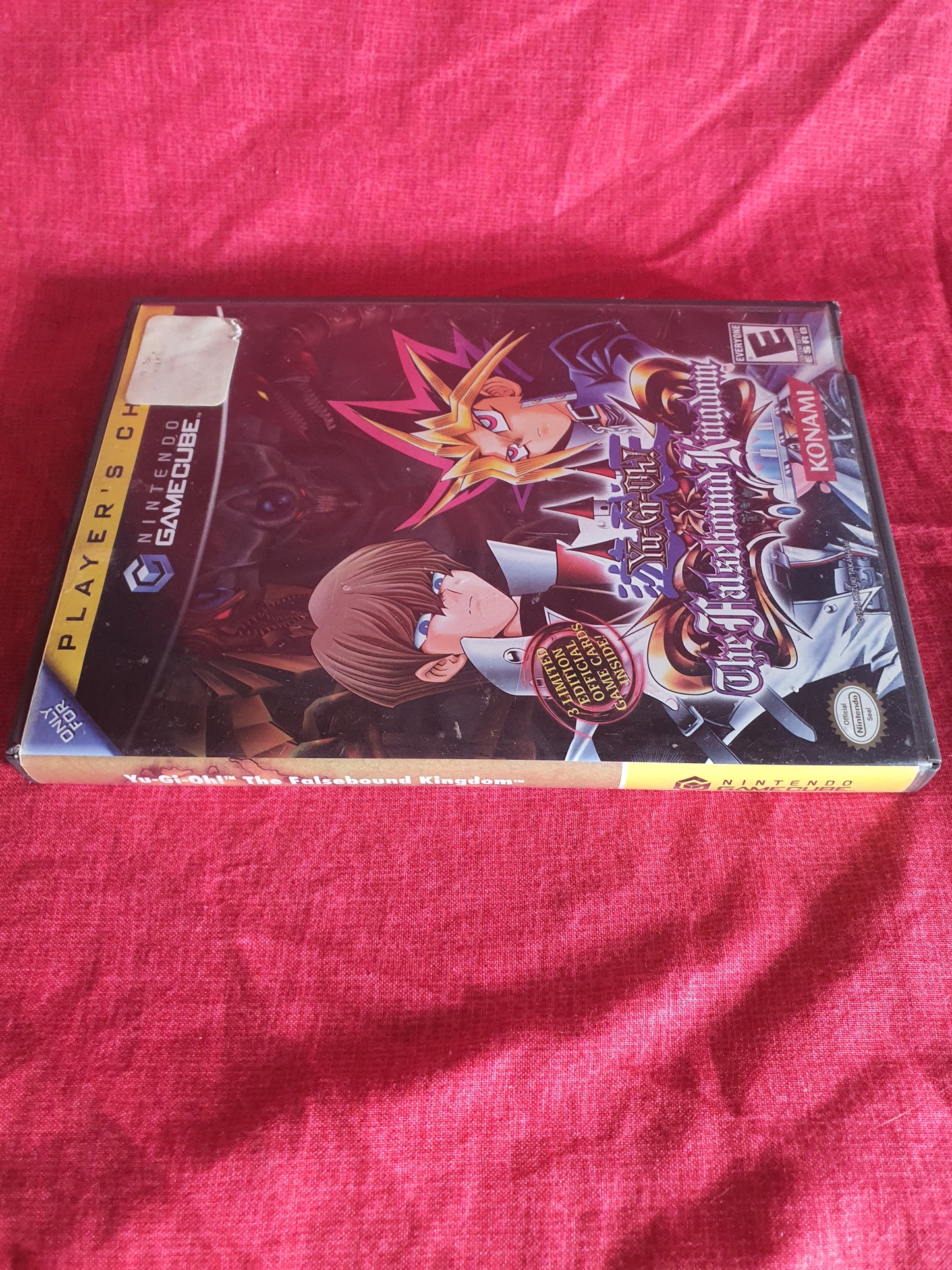 Yu-Gi-Oh The Falsebound Kingdom (Nintendo GameCube, 2003) CIB Complete Manual
