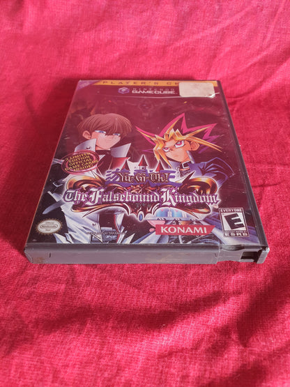 Yu-Gi-Oh The Falsebound Kingdom (Nintendo GameCube, 2003) CIB Complete Manual