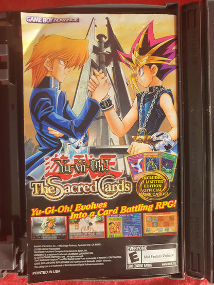 Yu-Gi-Oh The Falsebound Kingdom (Nintendo GameCube, 2003) CIB Complete Manual