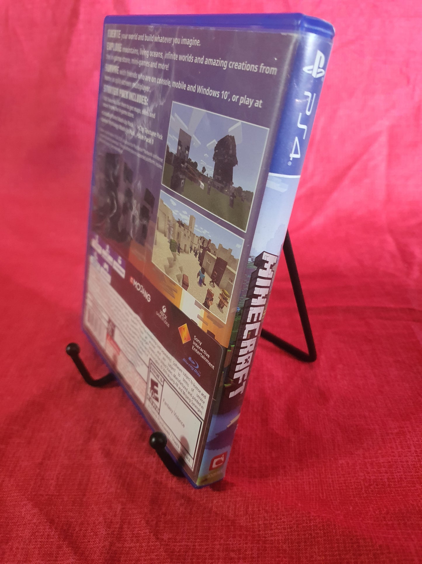 Minecraft Starter Collection (Sony PlayStation 4 PS4, 2019) Complete Near Mint