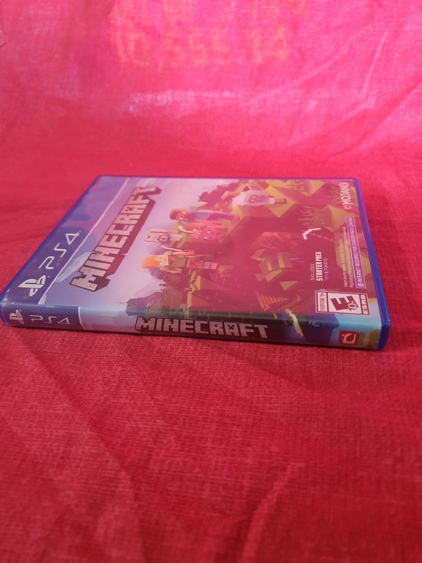 Minecraft Starter Collection (Sony PlayStation 4 PS4, 2019) Complete Near Mint