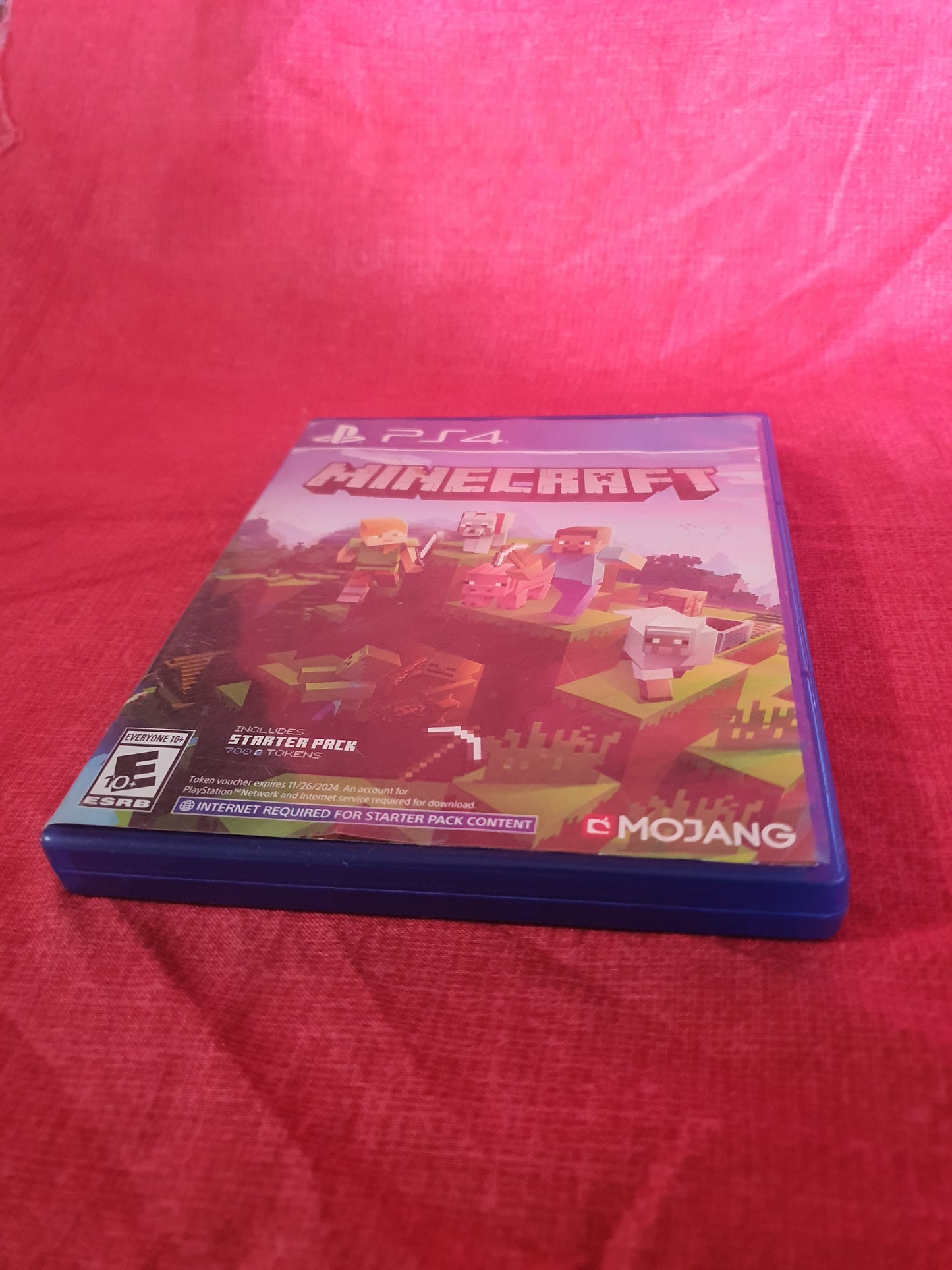 Minecraft Starter Collection (Sony PlayStation 4 PS4, 2019) Complete Near Mint