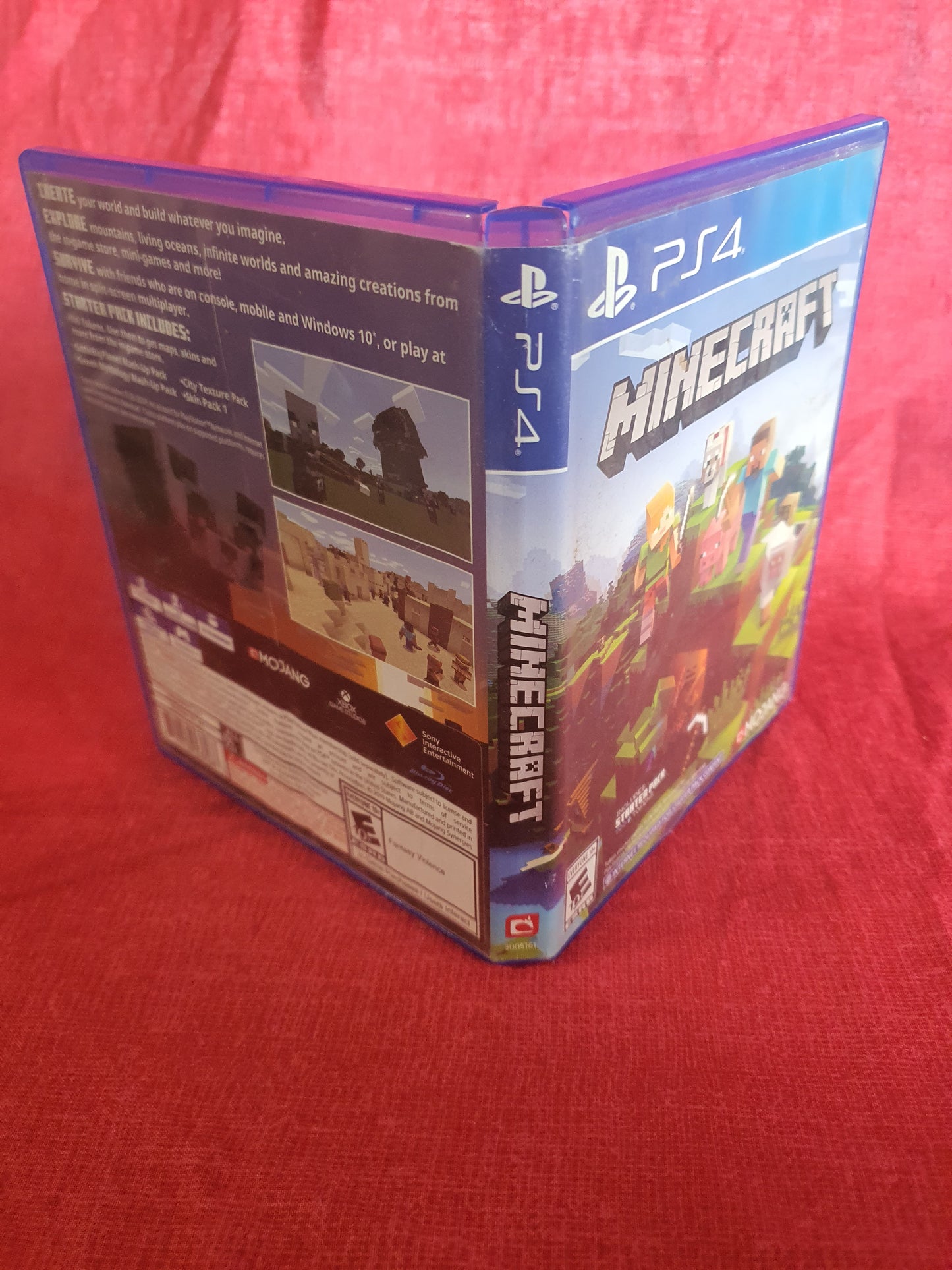 Minecraft Starter Collection (Sony PlayStation 4 PS4, 2019) Complete Near Mint