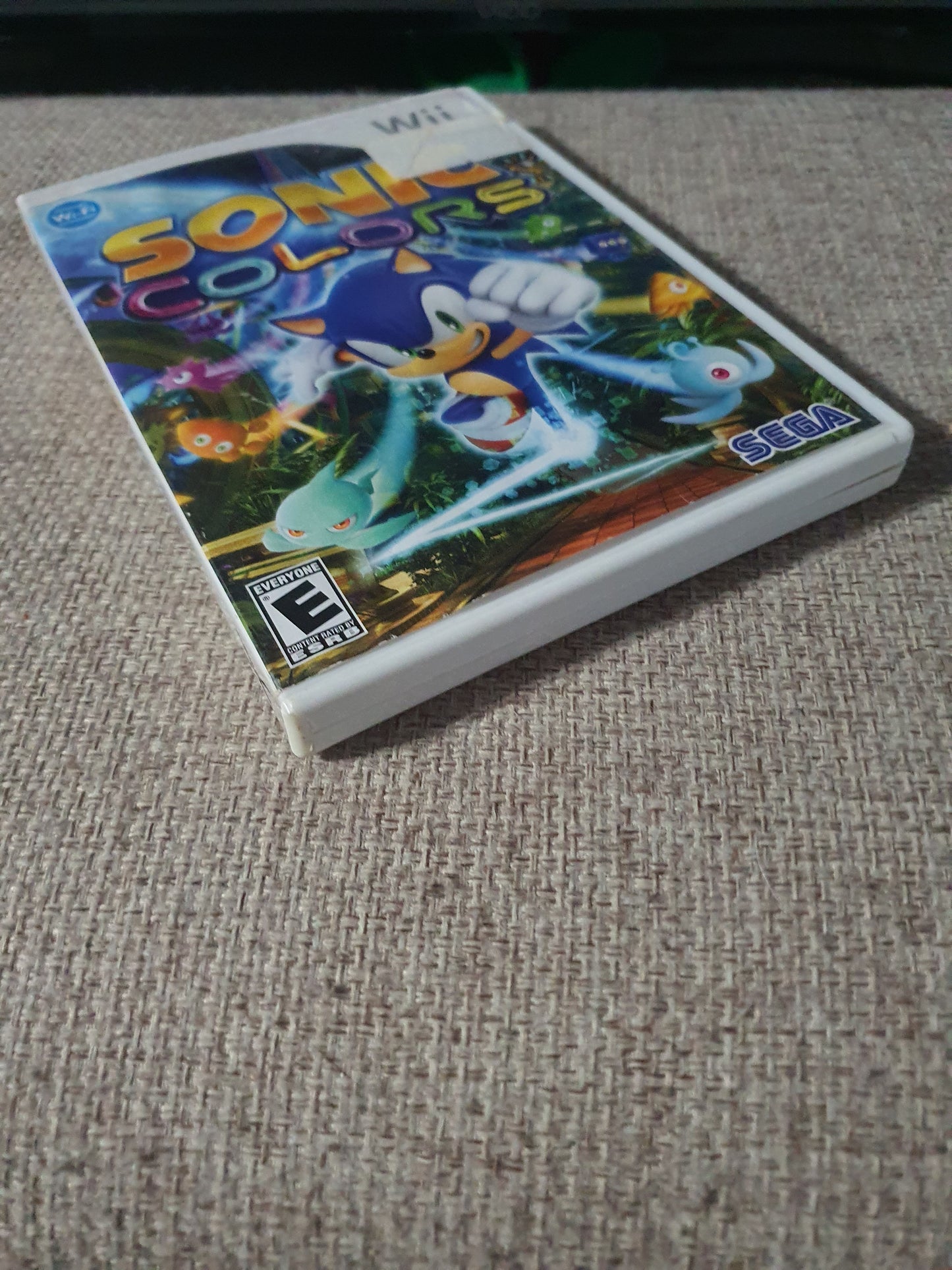 Sonic Colors (Nintendo Wii, 2010) Videogame Disc Tested Very Good