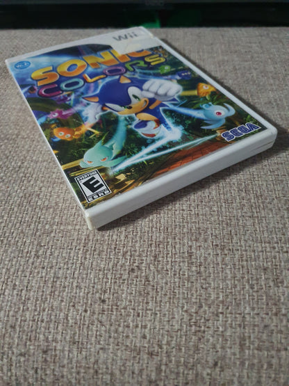 Sonic Colors (Nintendo Wii, 2010) Videogame Disc Tested Very Good