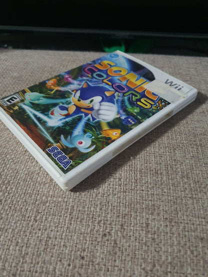 Sonic Colors (Nintendo Wii, 2010) Videogame Disc Tested Very Good