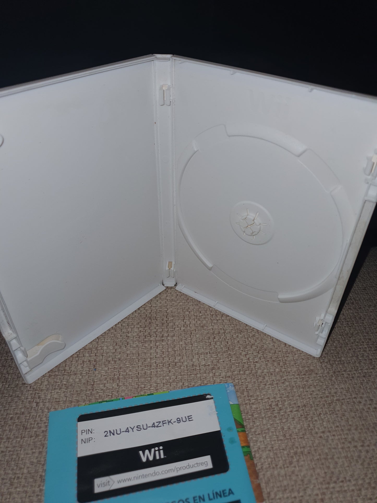 Super Paper Mario (Wii, 2007) Complete Manual Inserts Tested Game Disc Very Good