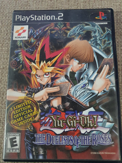 Yu-Gi-Oh Duelists of the Roses (Sony PlayStation 2 PS2, 2003) Disc Near Mint NM