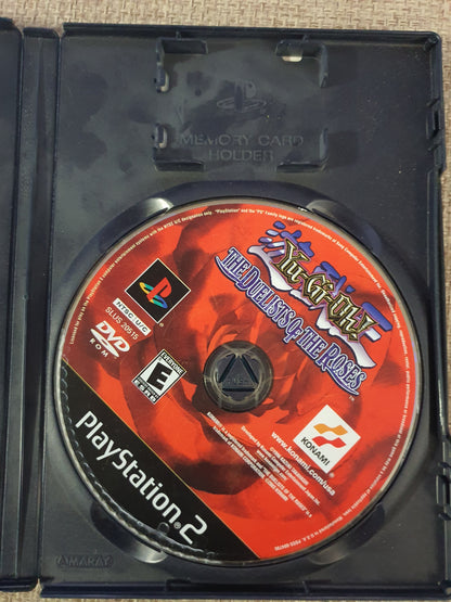 Yu-Gi-Oh Duelists of the Roses (Sony PlayStation 2 PS2, 2003) Disc Near Mint NM