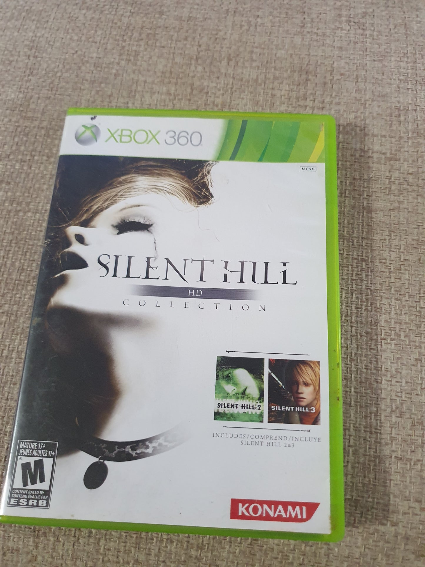 Silent Hill HD Collection Xbox 360 One Series X Game Manual Complete CIB 30133
